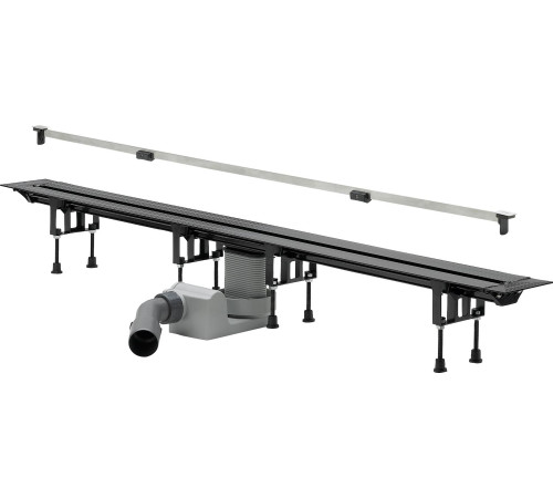 Душевой лоток Viega Advantix Vario 1200 мм с хромированной вставкой 704360