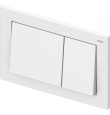 Панель смыва для унитаза TECEbase две клавиши 145х214х18 мм белый 9240700