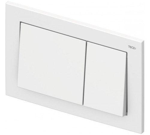 Панель смыва для унитаза TECEbase две клавиши 145х214х18 мм белый 9240700
