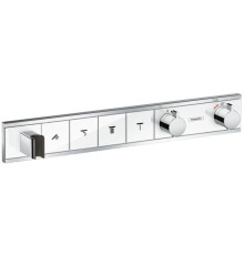 Термостат скрытого монтажа Hansgrohe RainSelect для 4 потребителей белый/хром 15357400