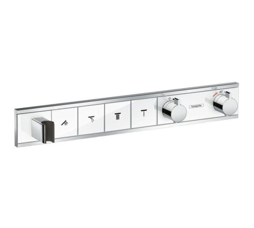Термостат скрытого монтажа Hansgrohe RainSelect для 4 потребителей белый/хром 15357400