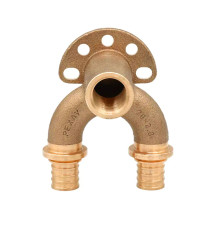 Угольник настенный проточный REHAU RAUTITAN RX+ 20/20-Rp 1/2 длинный 14562713001