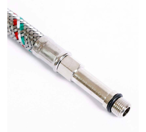 Гибкая подводка для смесителя Uni-Fitt 1/2 x M10 длинный штуцер 30 см 503S2803