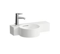 Раковина с полкой Laufen Val 55x31.5x11.5 см 1 отверстие Dx белая 8.1528.3.000.105.1