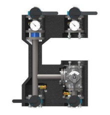 Насосная группа смесительная фланцевая ELSEN DN 50 PN10 без насоса и сервопривода EFG50.020