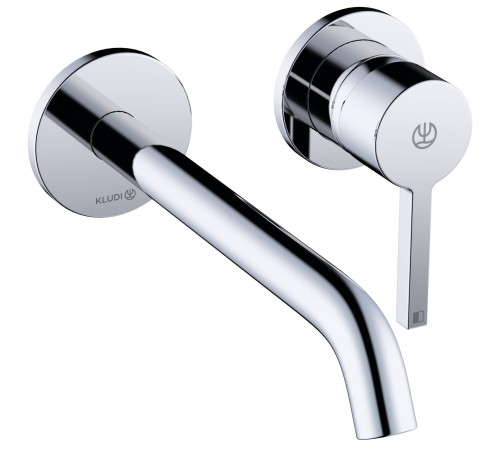 Смеситель для раковины Kludi Nova Fonte Pura внешняя часть излив 220 мм 202450515