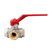 Кран шаровой трехходовой Itap 128 T-порт 1/2 ВР рычаг 1280012T