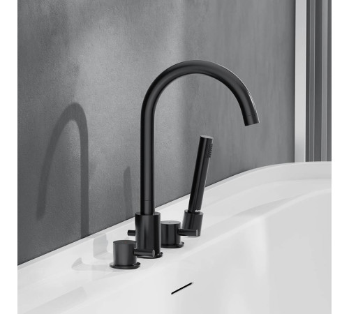 Смеситель на борт ванны Damixa Scandinavian Pure четырехсекционный 360400300