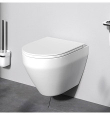 Унитаз подвесной AM.PM Spirit V2.0 FlashClean с сиденьем микролифт матовый C701700MWSC