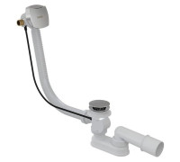 Сточный комплект с заполнением через перелив RAVAK квадратный 800 мм хром X01504