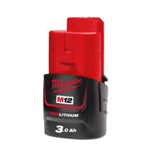 Аккумулятор Milwaukee M12 B3 3.0 Ач 4932451388