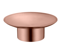 Мыльница настольная Boheme Uno с латунной чашей copper brushed 10981-CB