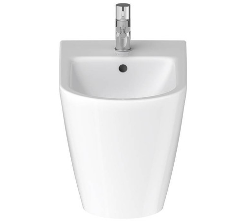 Биде напольное Duravit D-Neo 37x65х40 см с переливом белый 2294100000