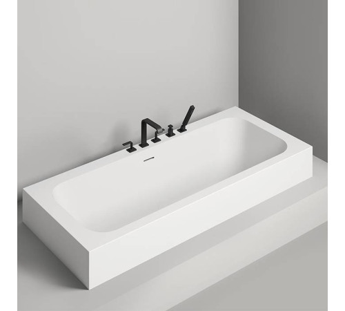 Ванна встраиваемая Salini Orlanda Axis 191х80х60 см S-Sense на ножках белый глянцевый 103311G