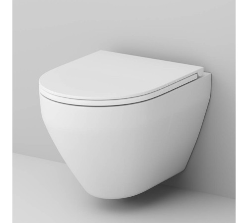 Унитаз подвесной AM.PM Spirit V2.0 FlashClean с сиденьем C701700SC