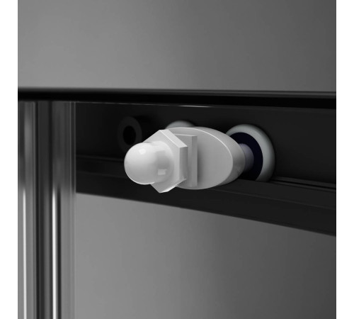 Душевое ограждение AM.PM X-Joy 90х90 см без поддона черный матовый W88G-205-090BT64