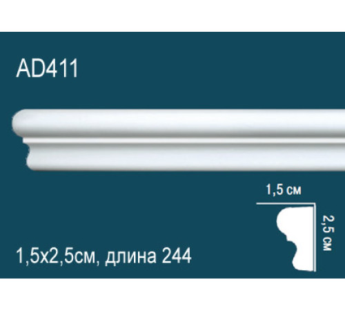 Молдинг Perfect AD411 полиуретановый AD411