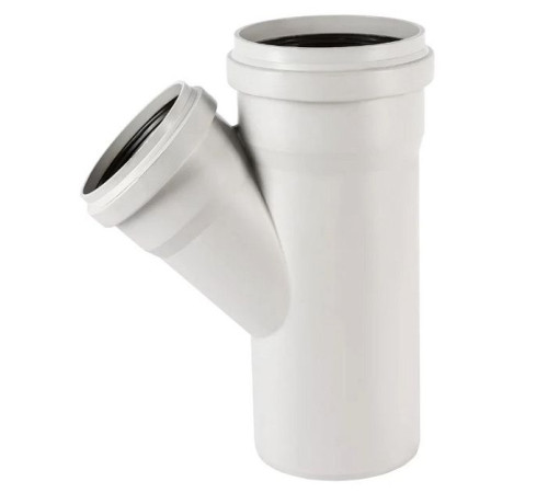 Тройник для бесшумной канализации Ostendorf Skolan Safe SKEA 90/90/45° 334200