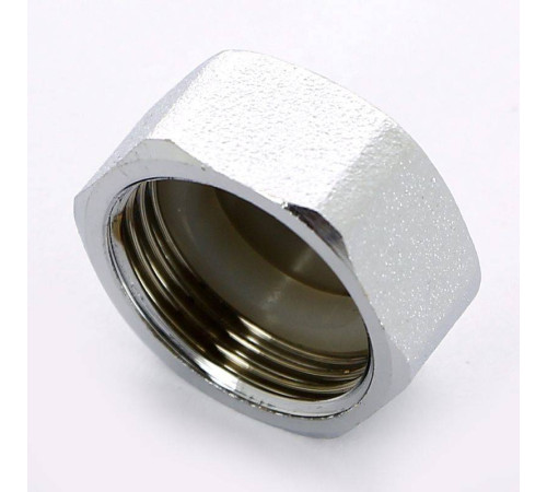 Заглушка FAR 3/4 дюйма ВР хромированная FK 4100 34