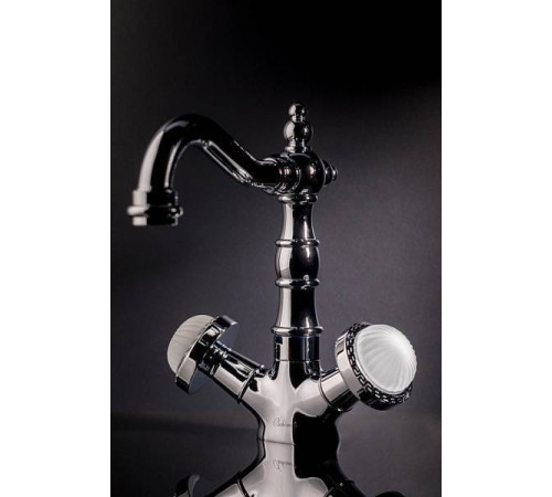 Смеситель для раковины высокий Boheme Satine золото 292-ST