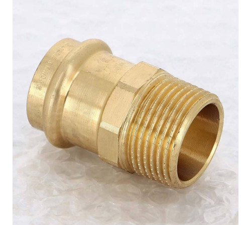 Муфта переходная пресс-Н Viega Sanpress бронза 28x1 1/4 297978