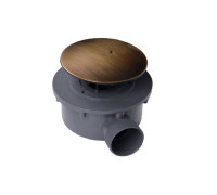 Сифон для душевого поддона Kerasan Retro 90 мм бронза 905693