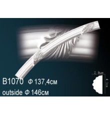 Молдинг на арку полиуретановый Perfect B1070