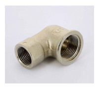 Угол ВВ Duing 1 x 1/2 никелированный 610N4201