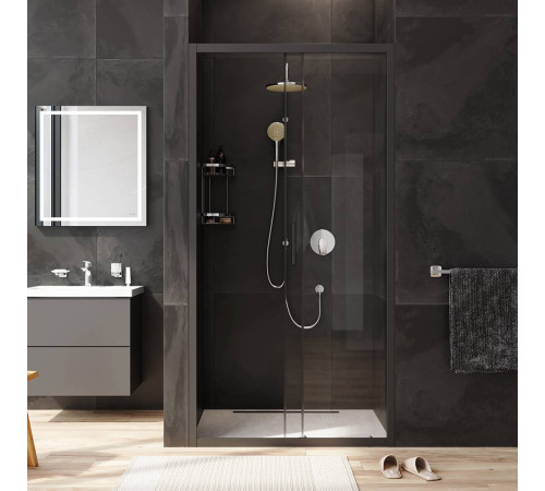 Душевая дверь в нишу AM.PM Gem 100х195 см раздвижная W90G-100-1-195BT