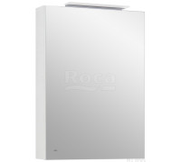 Шкаф зеркальный Roca Oleta правый 500x700x137 мм LED-подсветка белый глянец A857644806