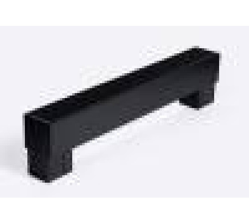 Конвектор напольный Gekon Level 80x1400x180 мм RAL 9005 mat GLRF1.00814018/FMO/RAL9005_mat