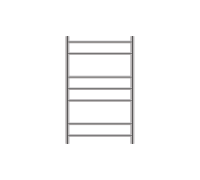 Полотенцесушитель водяной Primoclima Vita Water Inox 800х500 мм 2+3+2 PCVitaWInox80502.3.2
