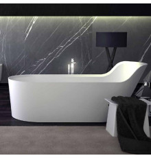 Ванна отдельностоящая Knief Pearl 182х81х70/50 см белый матовый 0600-050-01