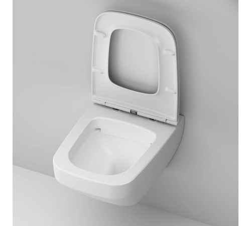 Унитаз подвесной AM.PM Inspire V2.0 FlashClean с сиденьем микролифт белый матовый C50A1700MWSC