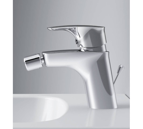 Смеситель для биде AM.PM Like с донным клапаном F71A83100