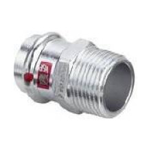 Переход Viega Prestabo 22x1/2 НР оцинкованная сталь модель 1111 641986