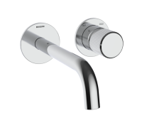 Внешняя часть смесителя для раковины BOSSINI PLY Z00924.030 настенный 185 мм без донного клапана Хром Z00924.030