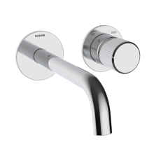 Внешняя часть смесителя для раковины BOSSINI PLY Z00924.030 настенный 185 мм без донного клапана Хром Z00924.030