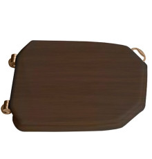 Сиденье для унитаза Sbordoni Romana орех/бронза S932