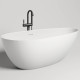 Ванна отдельностоящая Salini Paola In 160х77х54 см S-Sense белый глянцевый 101611G