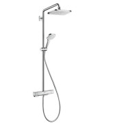 Душевая система Hansgrohe Croma E 280 1jet Showerpipe с термостатом для душа хром 27630000