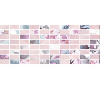 Декор мозаичный Kerama Marazzi Кенсингтон розовый 20х50 см MM7137
