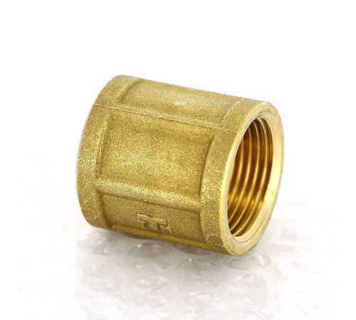 Муфта латунная Tiemme 1 x 3/4 дюйма ВР-ВР 1500059