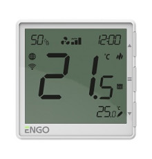 Терморегулятор универсальный Varmann EFAN-24W Wi-Fi Modbus 24 В встраиваемый белый EFAN-24W