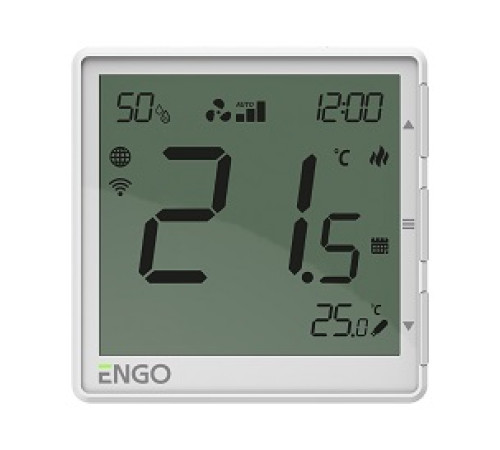 Терморегулятор универсальный Varmann EFAN-24W Wi-Fi Modbus 24 В встраиваемый белый EFAN-24W