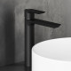 Смеситель для раковины высокий AM.PM Apollo матовый черный 470250300