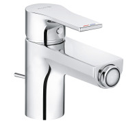 Смеситель для биде Kludi Zenta SL со сливным гарнитуром 485300565