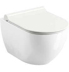 Унитаз подвесной RAVAK Uni Chrome RimOFF безободковый белый X01535