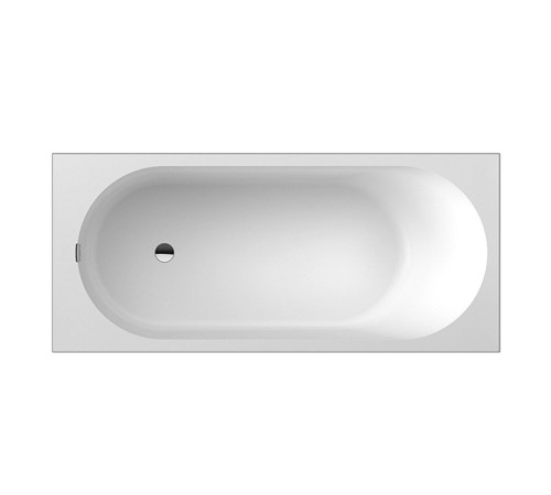 Ванна встраиваемая прямоугольная Villeroy & Boch Oberon 170x75x45 см Quaryl с ножками белый UBQ170OBE2V-01