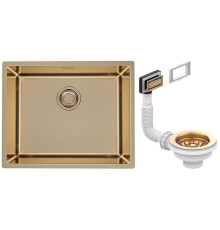 Мойка кухонная Alveus Kombino 50 Monarch Bronze 542х442х195 мм с выпуском 1122674